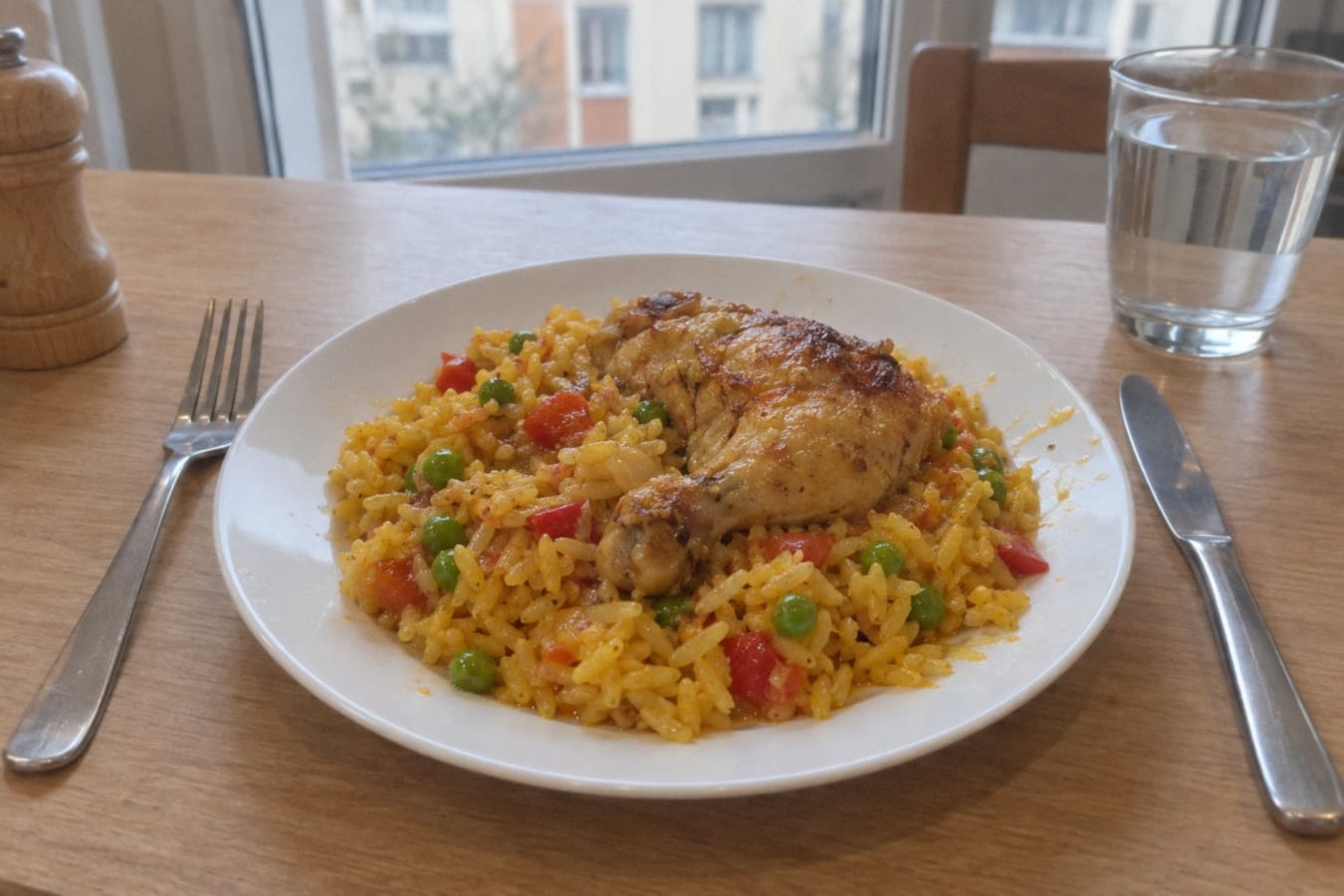 Arroz con pollo – kyckling och ris i gryta