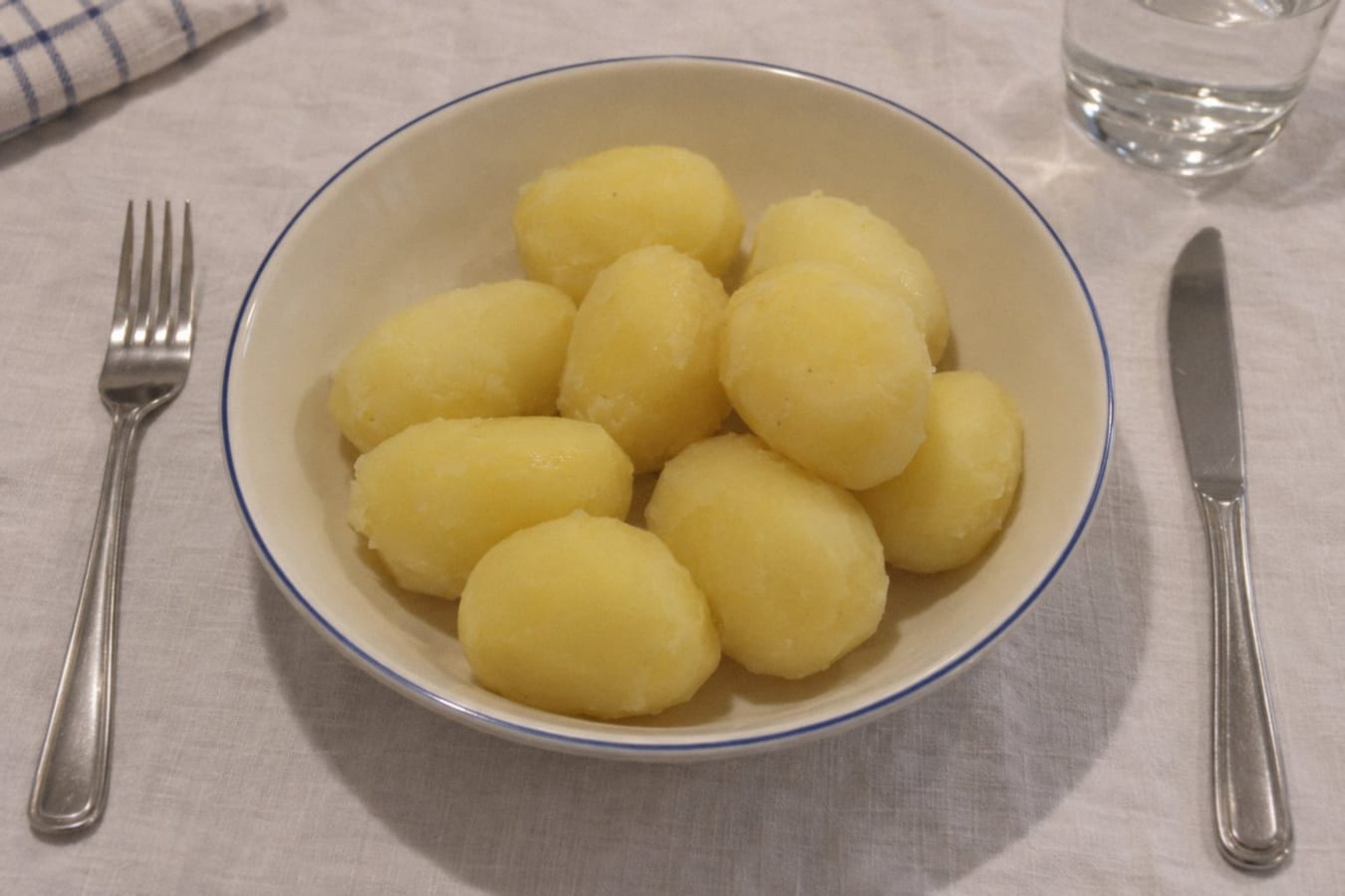 Kokt potatis
