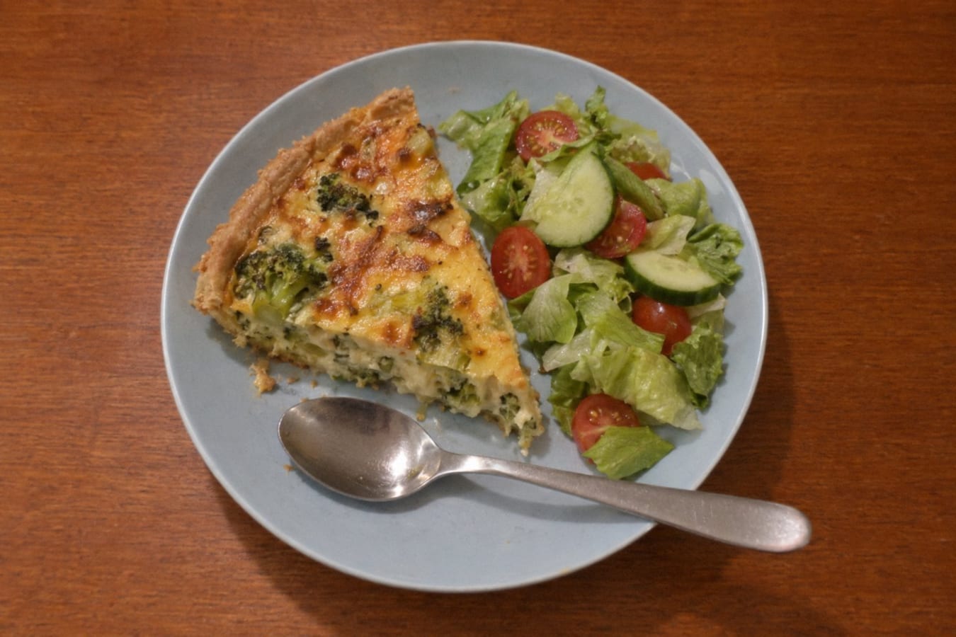 Tarta de brócoli y queso