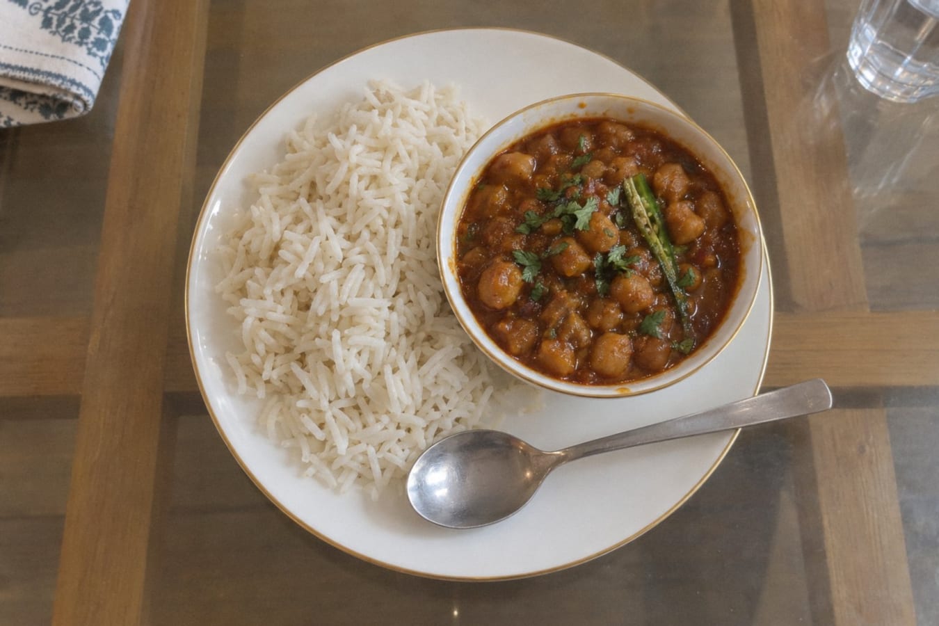 Chole chawal