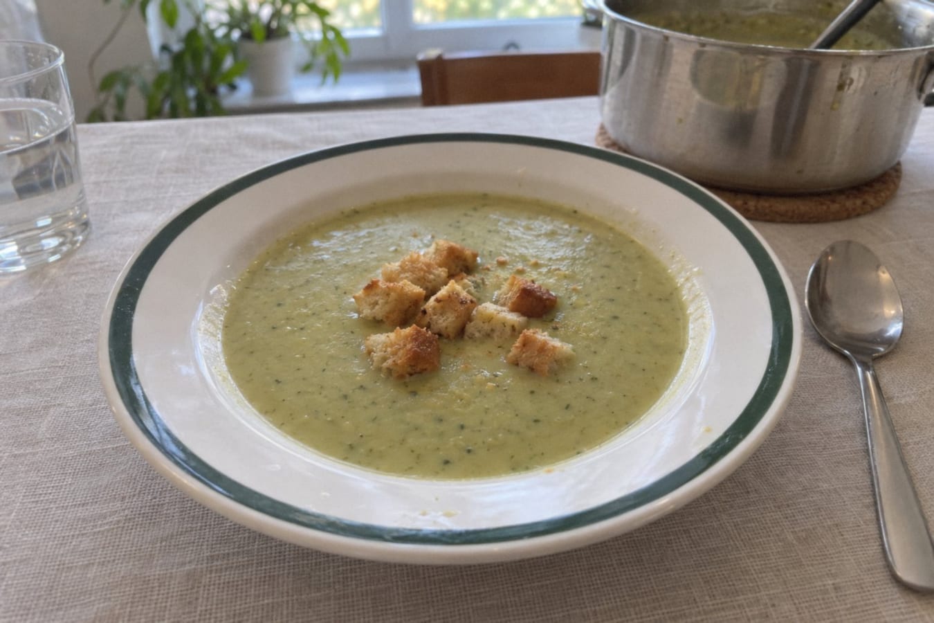 Crema de calabacín
