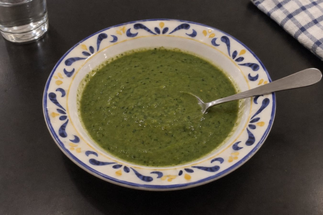 Crema de espinaca – krämig spenatsoppa