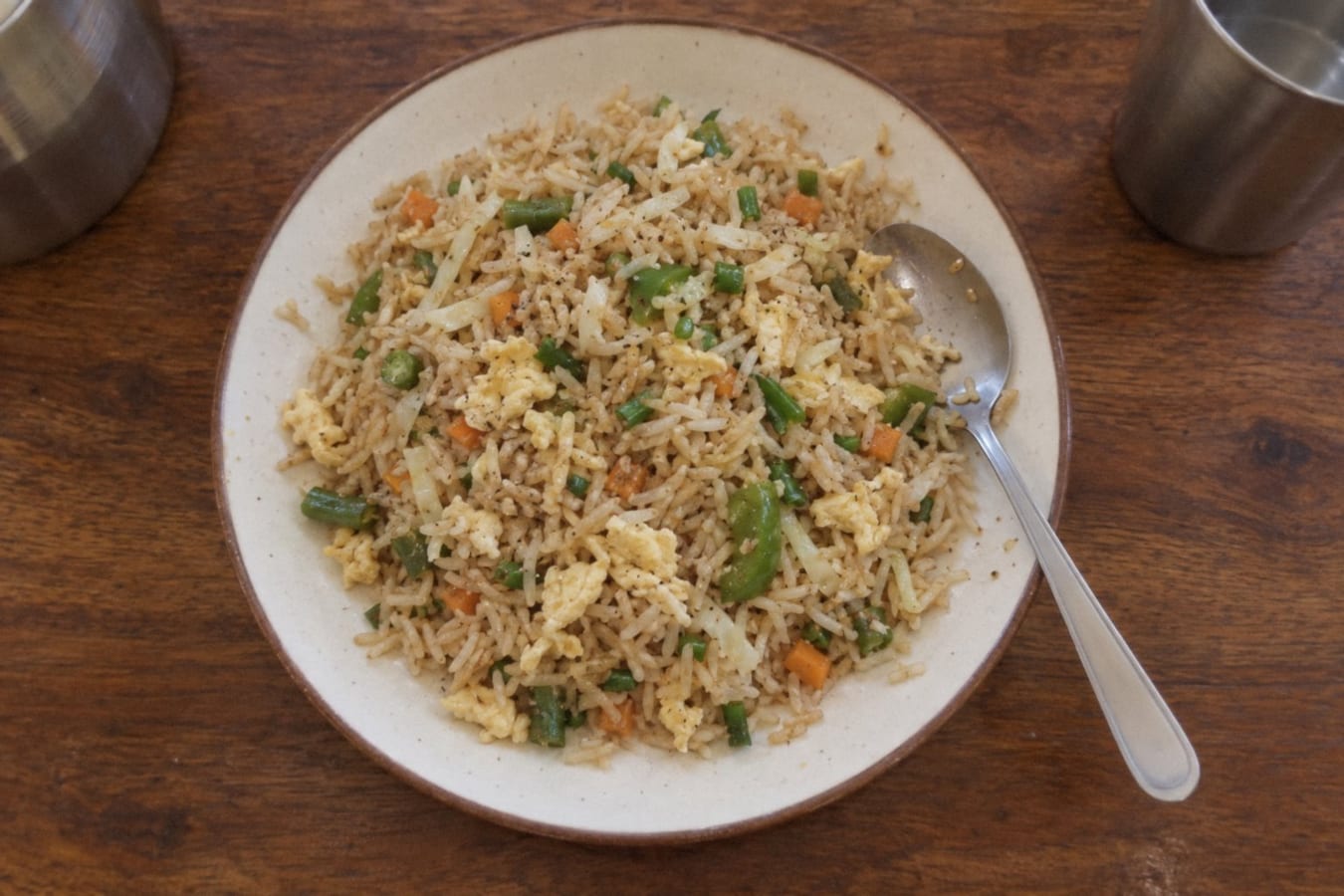 Egg fried rice