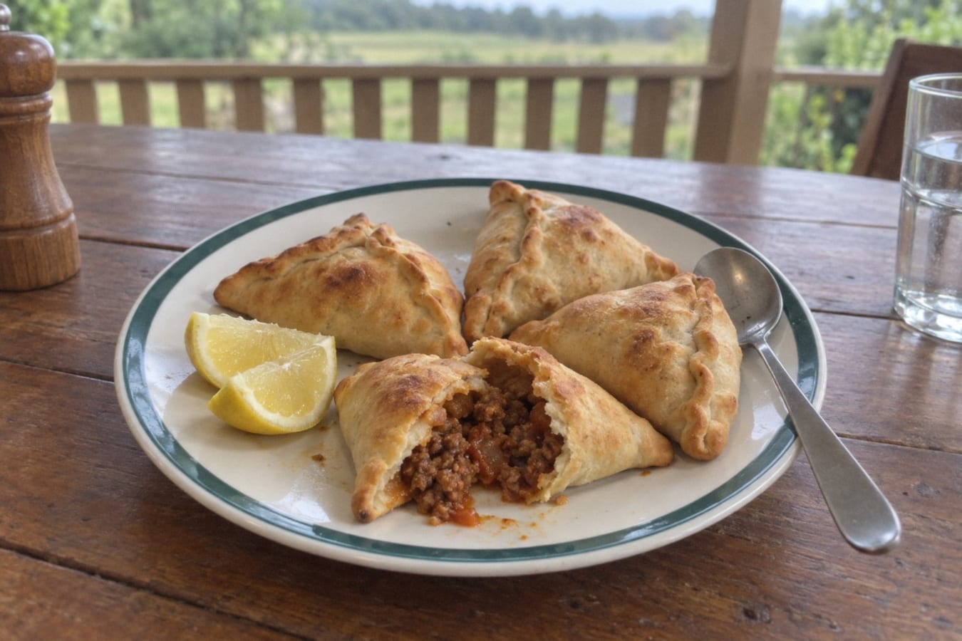 Empanadas árabes – trekantiga köttpiroger med citron