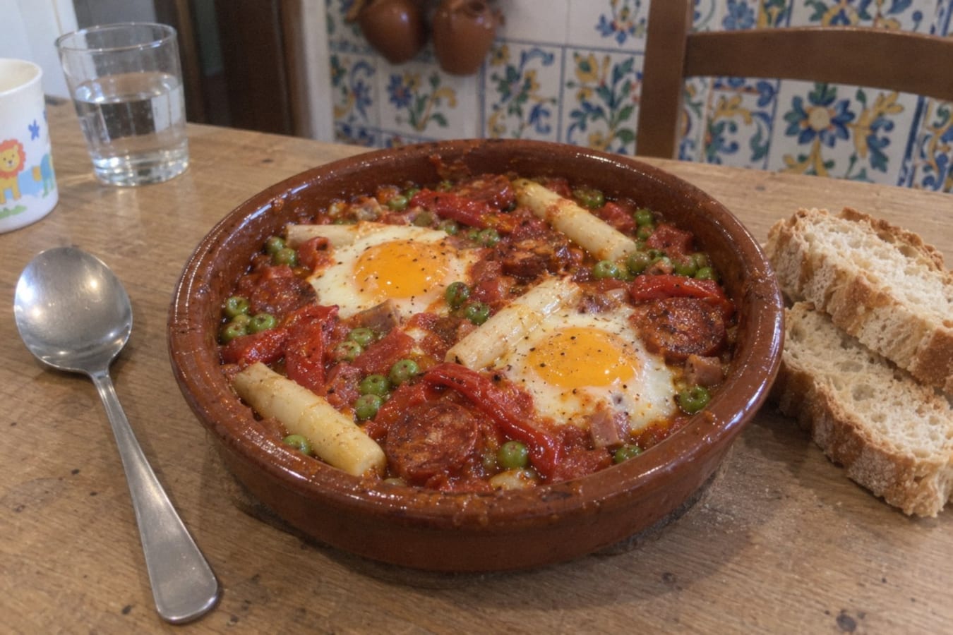 Huevos a la flamenca