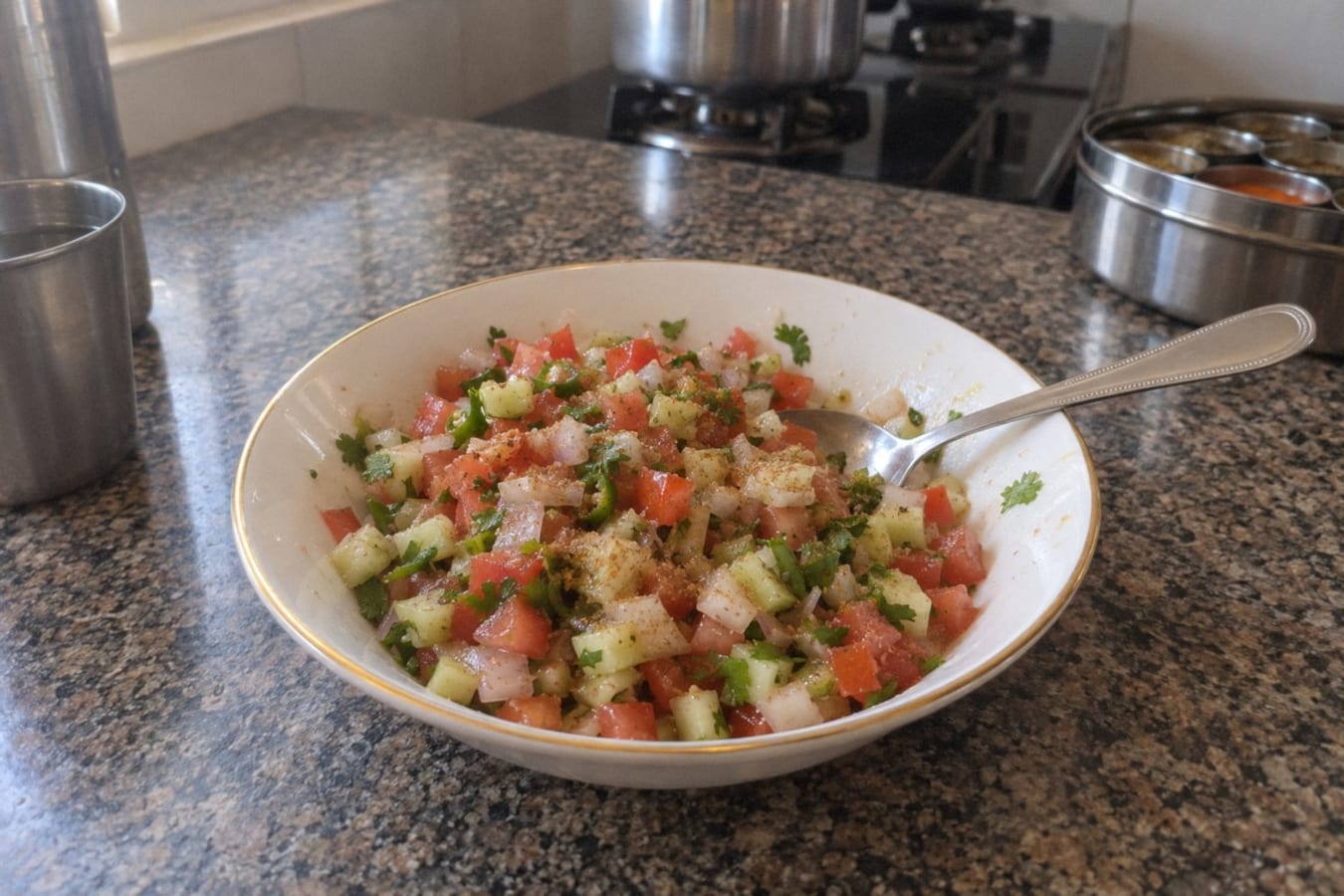 Kachumber salad