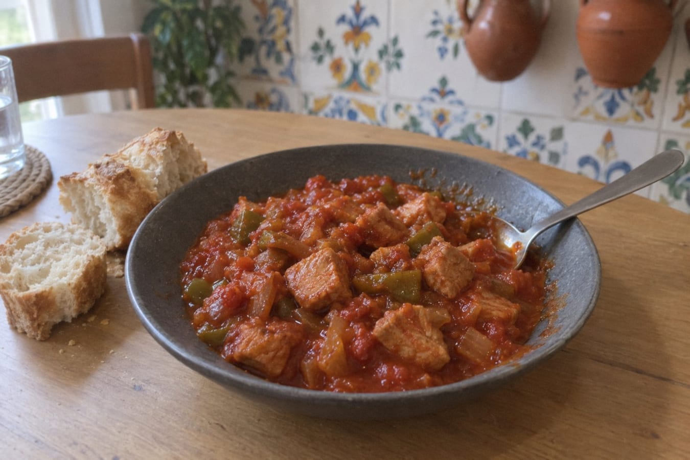 Magro con tomate – fläskgryta i tomatsås