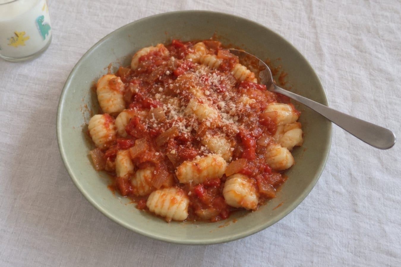 Potatisgnocchi med tomatsås (ñoquis con tuco)