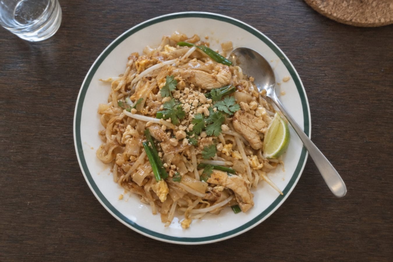 Pad thai med kyckling