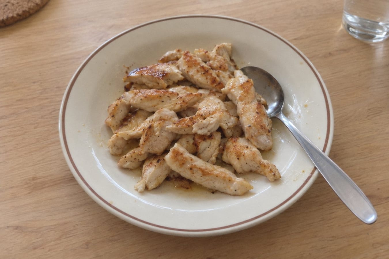 Tiras de pollo sencillas