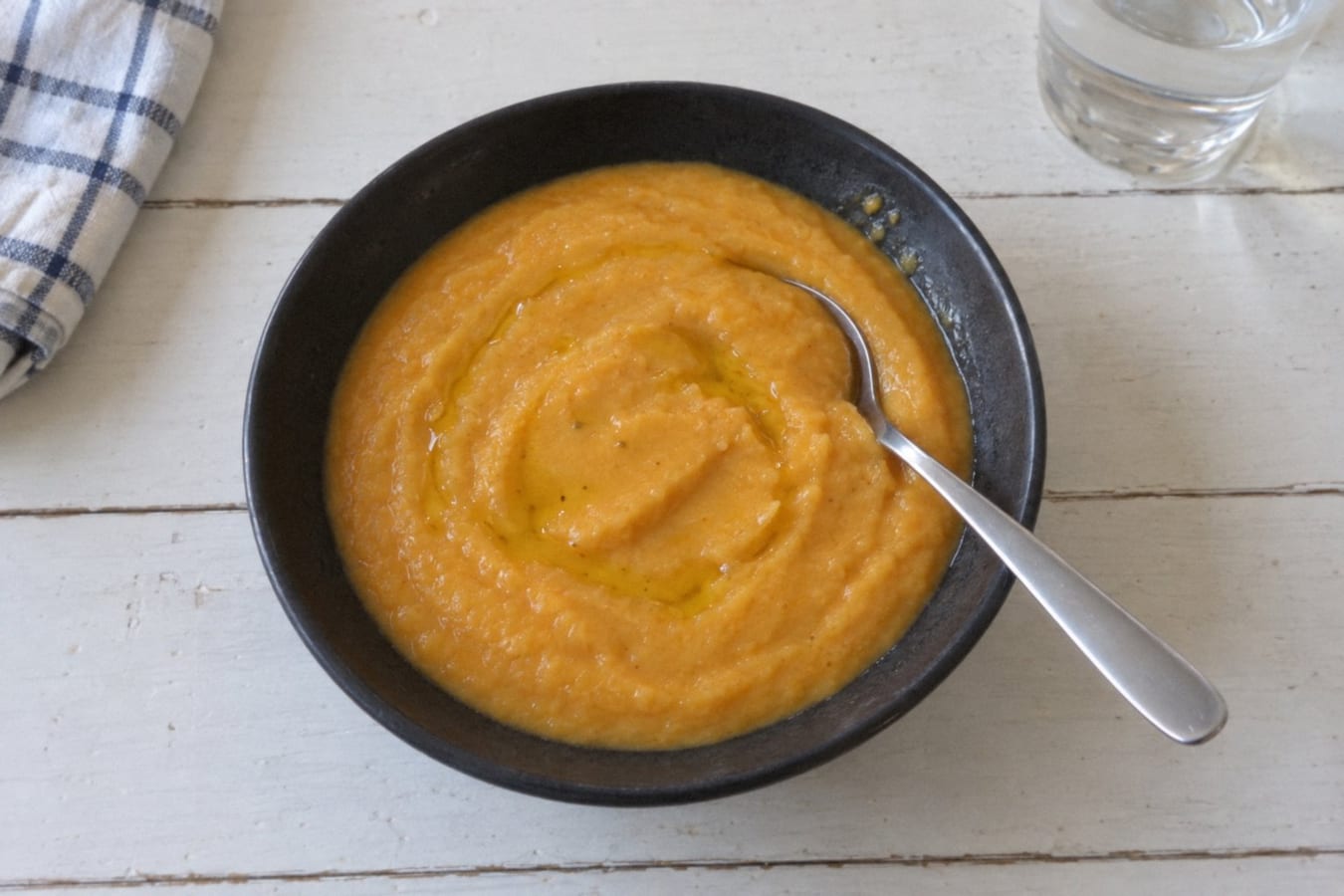 Puré de verduras – len grönsakssoppa