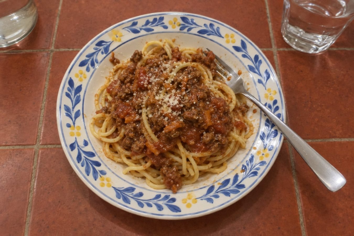 Espaguetis a la boloñesa