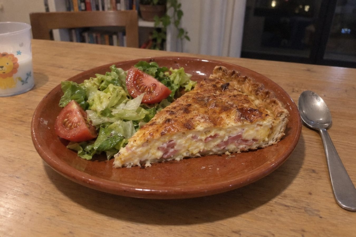 Ham and cheese tart (tarta de jamón y queso)