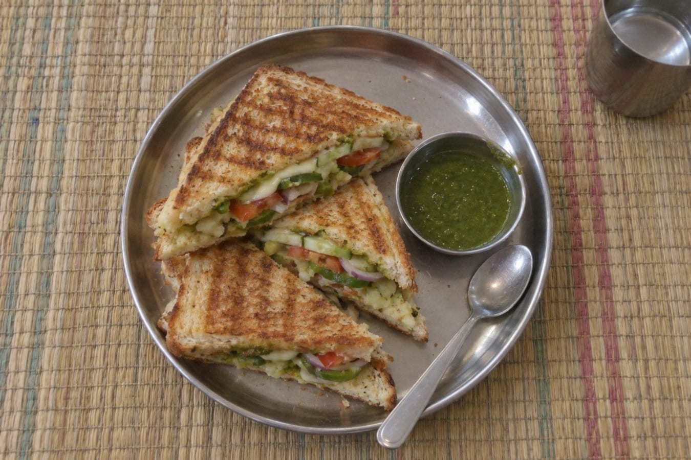 Veg grilled sandwich