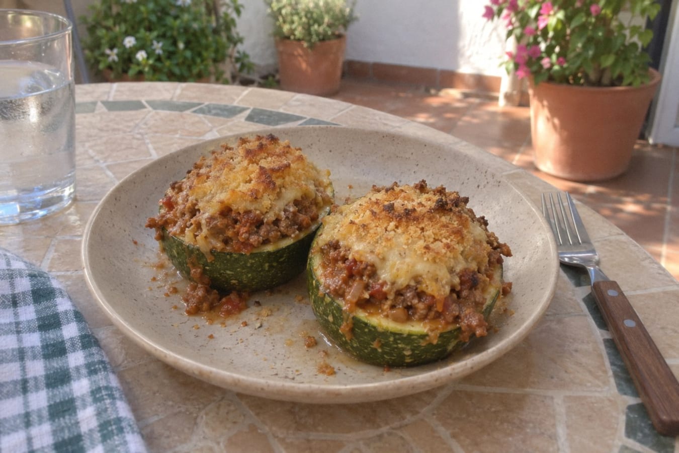 Zapallitos rellenos